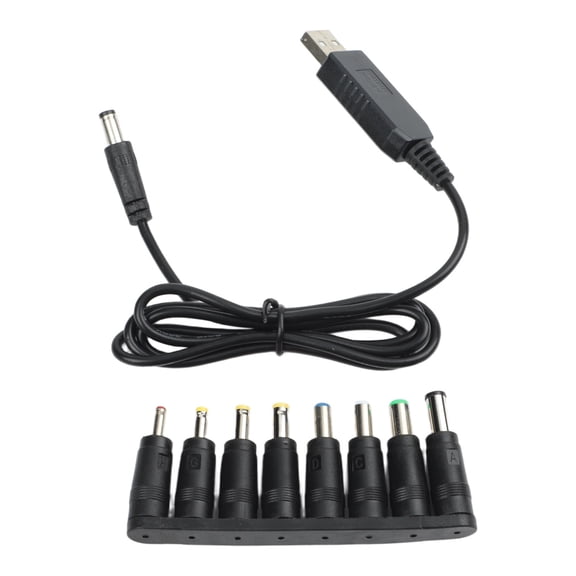USB power boost cable, 5V to DC 9V/12V step-up converter cable, USB power cord