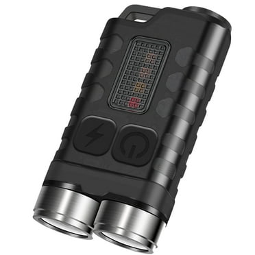 USB rechargeable keychain light, portable bright light mini flashlight