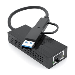 USB to 2.5 Gigabit Ethernet Adapter, USB 3.2 to LAN USB Adapter for Windows/Mac OS/iPadOS