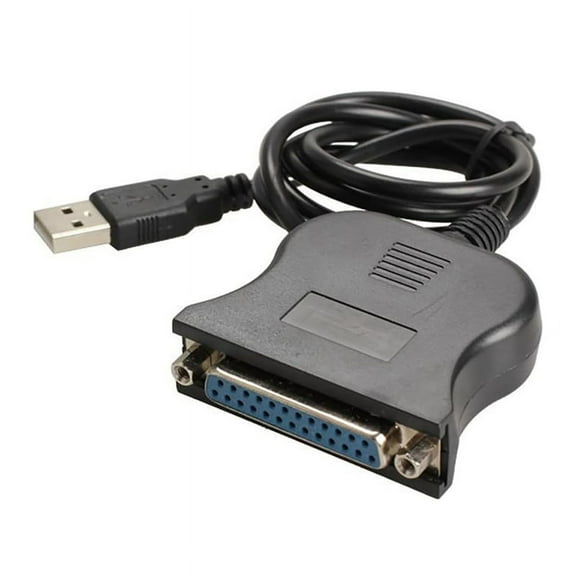 USB to 25 Pinhole Parallel Cable DB25 Interface IEEE 1284 Printer
