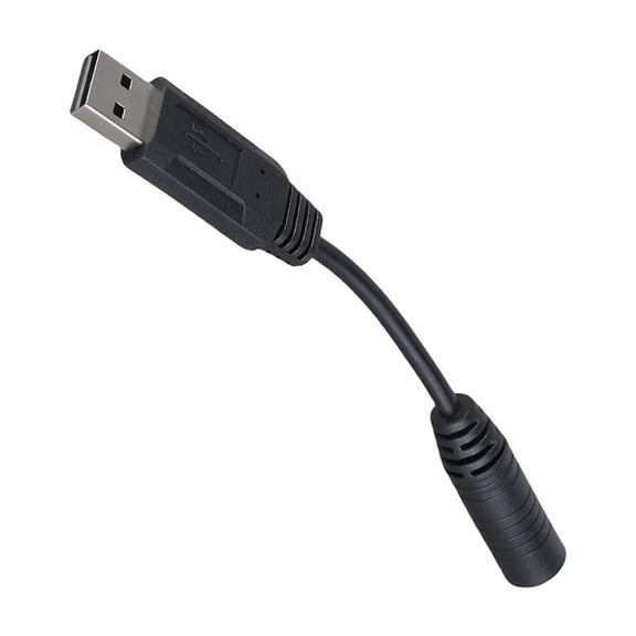 USB to 3.5mm Adapter External Sound Card for Easy Headsets and Microphone Connection Resist Corrosions Plugs