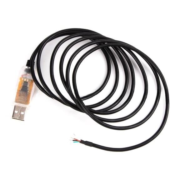 USB to 4Pin Wire End RS485 Serials Converter Adapter Communication Cable Serials Converter Cable for Desktop