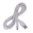 thumbnail image 1 of USB to 5.5x2.5mm 5V Charging Cable USB 2.0 to DC5V Charging Adapter Cord Durable, 1 of 13