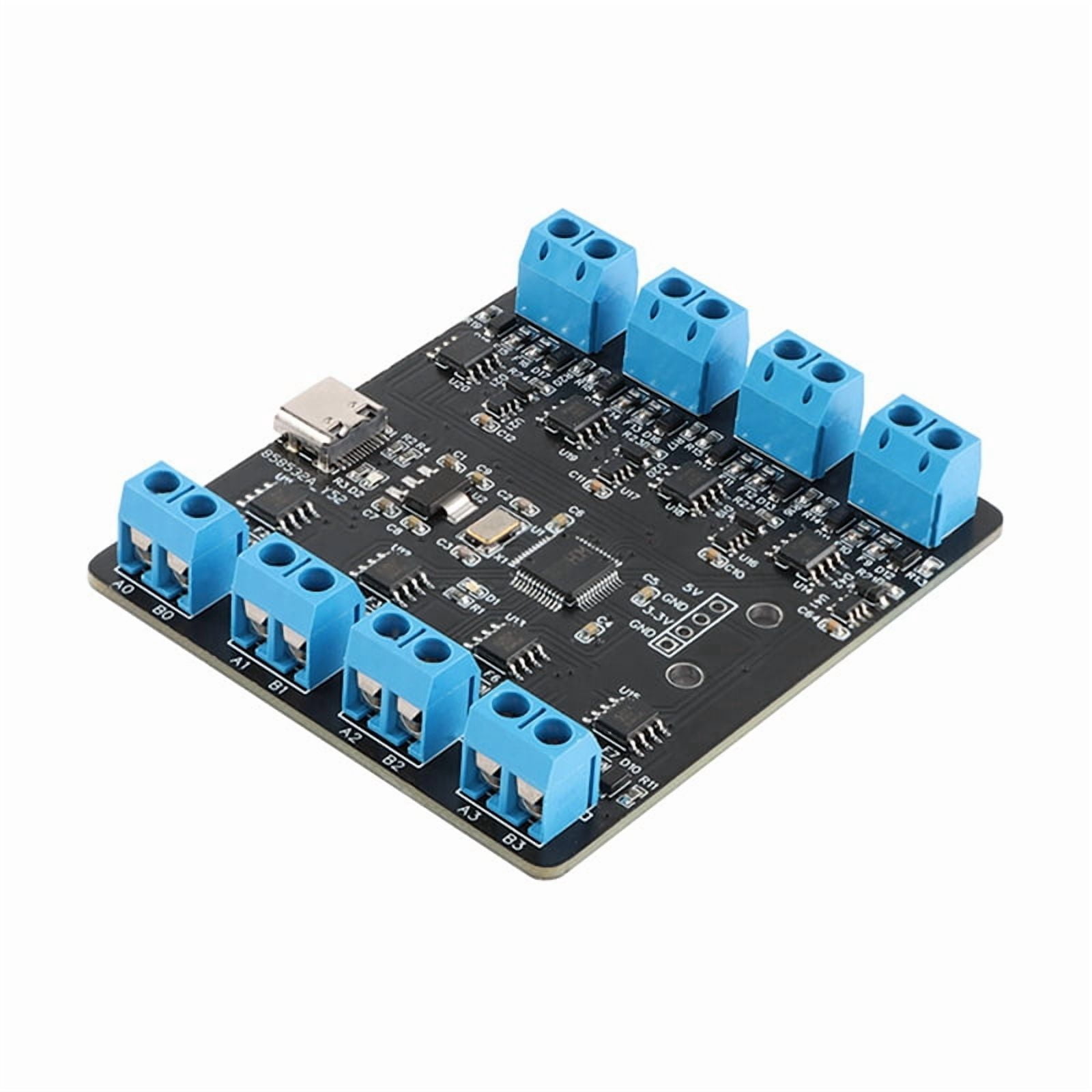 USB to 8 Channel Way RS485 Serial Port Board Type-C to 8 Way RS485 ...