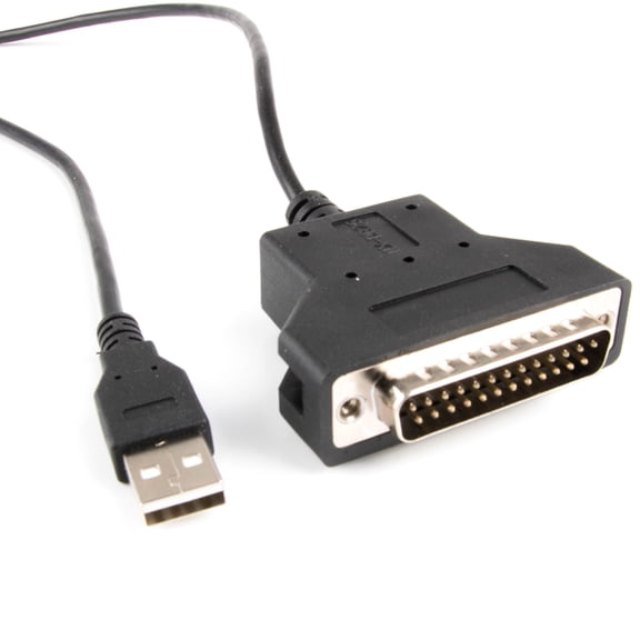 USB to DB25 25Pin 25-Pin RS232 Male Connection Cable for Old Printers and Machine Tools Stable Data Transmission