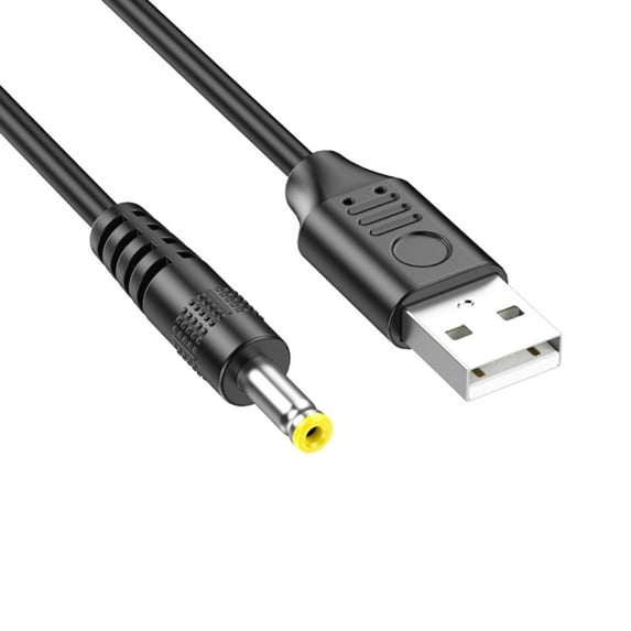 USB to DC 5V Power Cable USB to DC Charging Cord for Lamps, Fans, Speakers, Routers Multiple Size 5521 5525 35135 4017