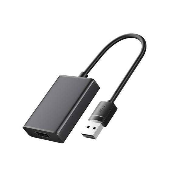 USB to Double 1080P 1080P Display Splitter Adapter for Multiple Monitors Fast