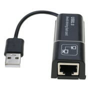 USB to Ethernet Adapter USB 2.0 to 10/100mbps Networking Adapter Ethernet Adapter Data Transfer For Laptop