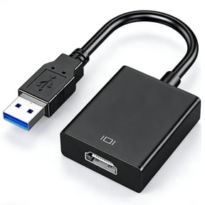 USB to HDMI Adapter Cable, USB 3.0/2.0 to HDMI 1080P Audio Video Graphics Converter Cable for Laptop Monitor Desktop TV,Support Windows 11/10/8.1/8/7