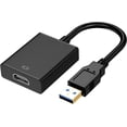 USB to HDMI Adapter for Monitor Windows 11/10 / 8, HDMI USB Converter