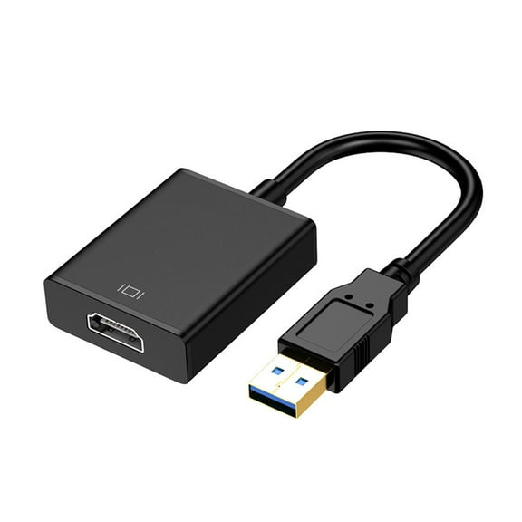 USB to HDTV Port Adapter for PC and Laptops USB3.0 1080P Video Converter Cable Screen Connection Wire Line