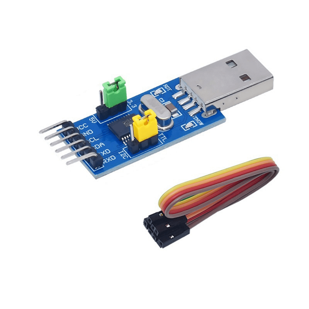 USB to IIC Adapter Module, I2C UART Converter - Walmart.com