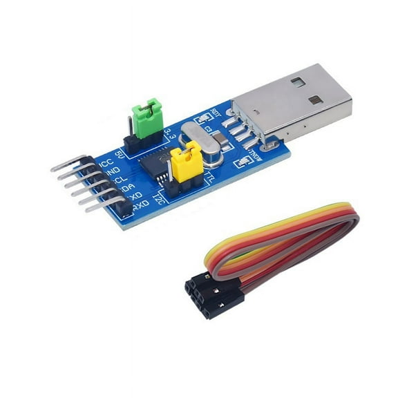 USB to IIC Adapter Module, USB to IIC I2C UART Converter Adapter Module Electronic Components