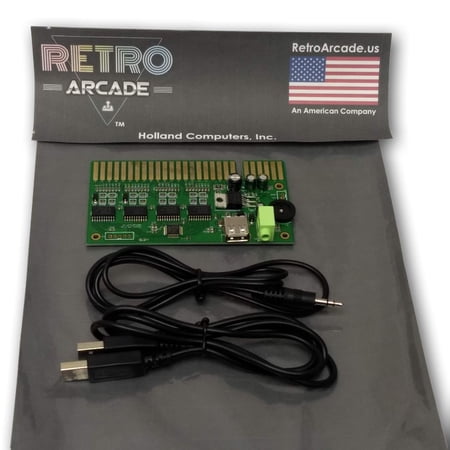 USB to JAMMA Converter Board, Emulates Gamepad, Interface to 2 USB PC Joystick Jamma / Mame