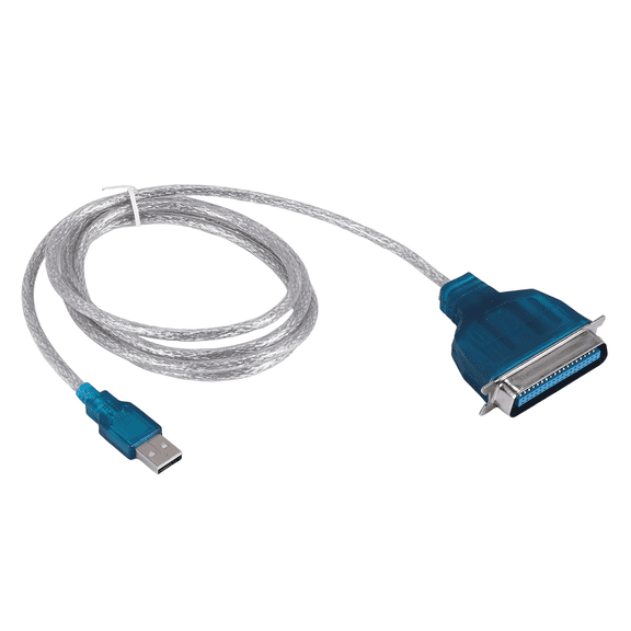 USB to Parallel IEEE 1284 Printer Adapter Cable PC (Connect your old parallel printer xwm25