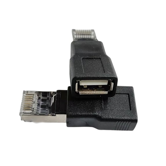 USB to RJ45 Converters Adapter USB2.0 Female to RJ45 Male Ethernet ...