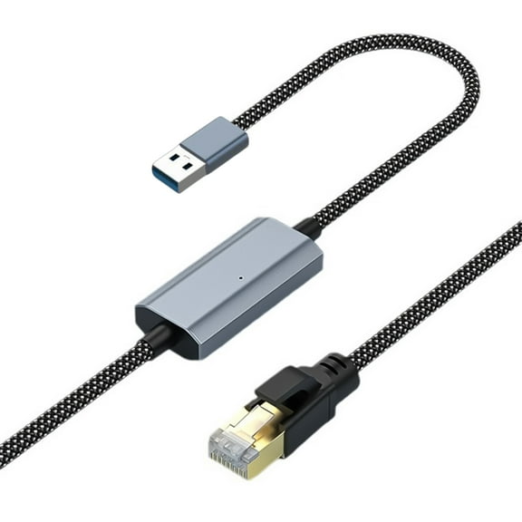 USB to RJ45 Gigabit Ethernet Networking Cable Adapter, AX Chip for Superior Performances,Toughs Nylon Braided Exterior