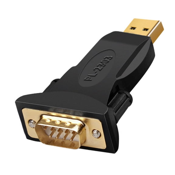 USB to RS232 Adapter with Chipset, USB to DB9 Serial Converter for Windows 10, 8.1, 8, 7, Vista, XP, 2000, Linux and Mac OS X 10.6 and Above