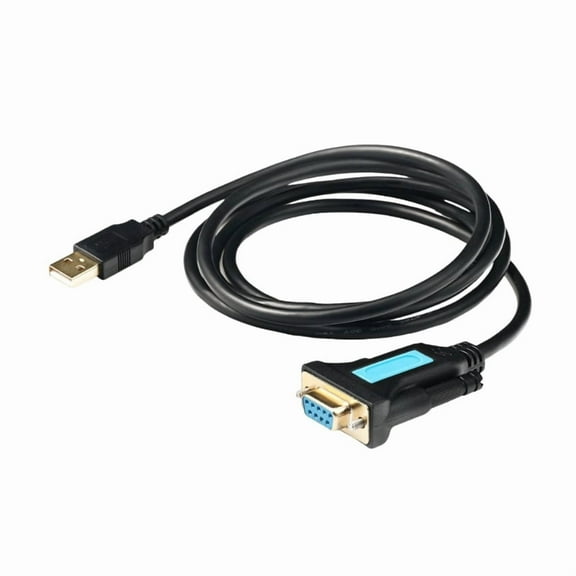USB to RS232 Adapter with PL2303 Chipset USB 2.0 Male to RS232 Serial Adapter Female Cable for Desktop Laptop Printer