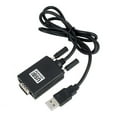 thumbnail image 1 of USB to RS232 Serial 9 Pin COM Port DB9 Converter Cable Adapter for PC Computer,1#, 1 of 5