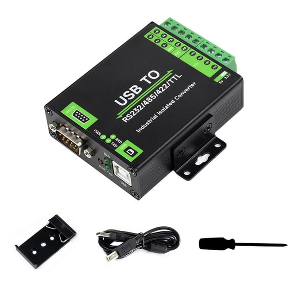 USB to RS2321485/422/TTL Interface Adapter USB Converter Adapter Multiple Protection Support for Linux for Android for Windows