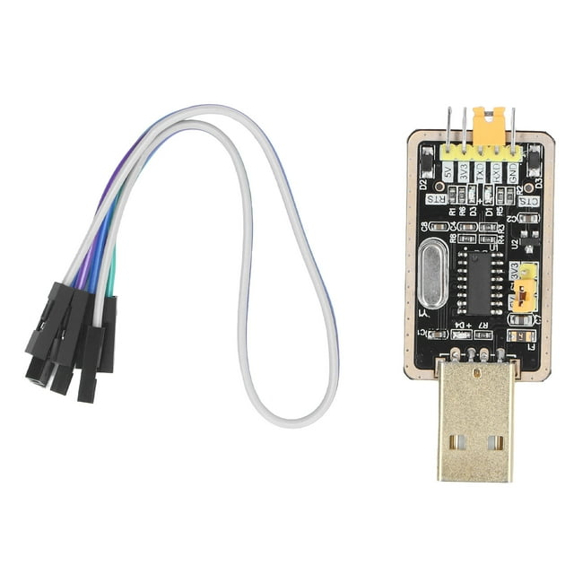 USB to TTL Serial Adapter Module Chip Converter + Debug Cable ...