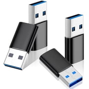 USB to USB C Adapter, USB to Type C Adapter 4 Pack, USB 3.0 Type C Charger Converter