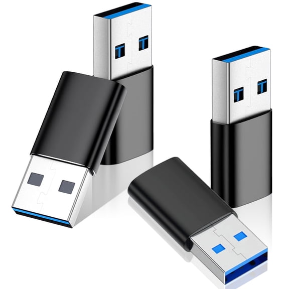 USB to USB C Adapter, USB to Type C Adapter 4 Pack, USB 3.0 Type C Charger Converter