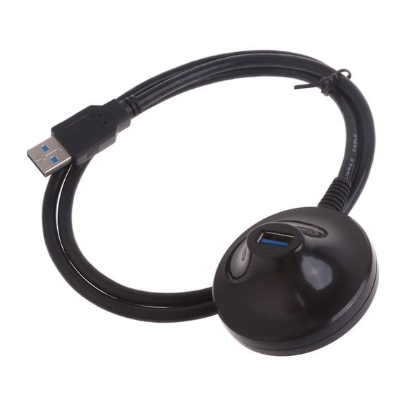 3.28ft High Speed USB 2.0 Type Male to Female USB Wireless WIFI Adapter Extension Stand Base Docking Cable About 100cm