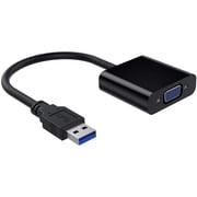 USB to VGA Adapter,USB 3.0/2.0 to VGA Multi-Display Converter Support Resolution 1080p for Win 7/8/8.1/10