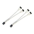 thumbnail image 1 of USB2.0 9Pin Splitter Cable Nylon Braided Shielded Extension For PC Motherboards Double Port Expansion, 1 of 9