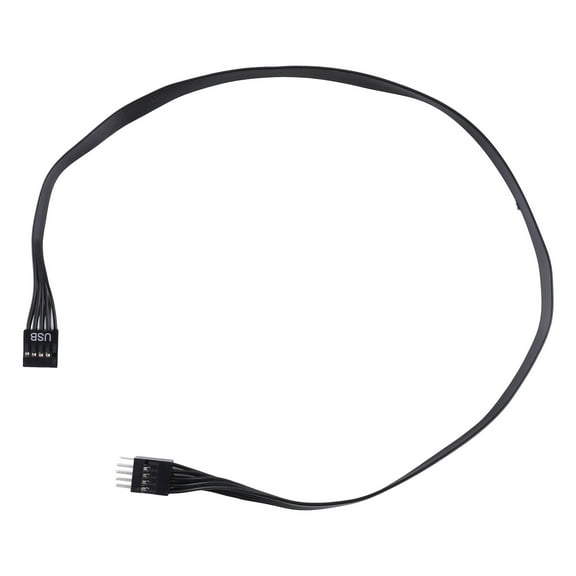 USB2.0 9pin Header Computer Motherboard Front 9P Extension Cable Male To Female Connection Flat Cable (20cm/30cm/50cm)