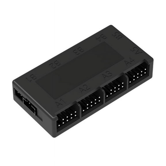 USB2.0 9pin Header Extension Hub Splitter Adapter Converter Motherboard USB 2.0 Adapter 9Pin Internal USB Hub Black