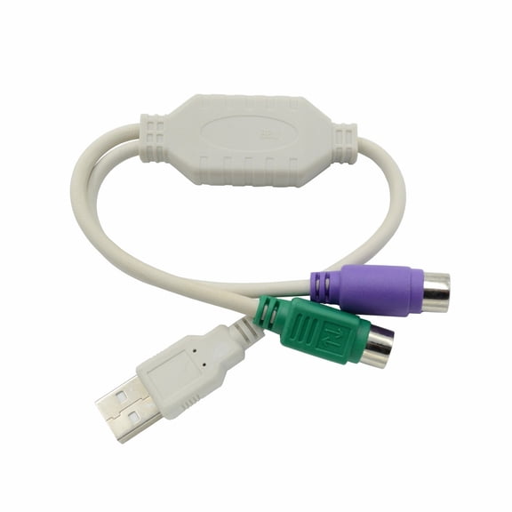 USB2.0 A Male to PS2s with and Keyboards Support for Scanning PS2s to USB Adapter Adapter Cable