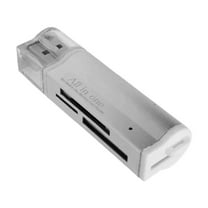 USB2.0 Card Reader Memory Sticks Adapter for MicroSDs MS and More Memory Cards