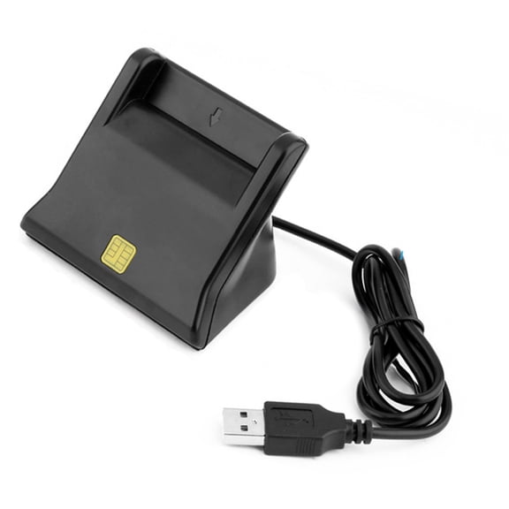 USB2.0 Interfaces Intelligent Card Reader Supports CACs Cards For Offices And Banking Use