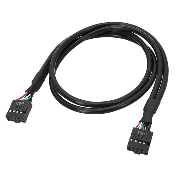 USB2.0 Internal Mainboard Header Cable USB2.0 9pin Female to Female Internal Mainboard Extension Cable