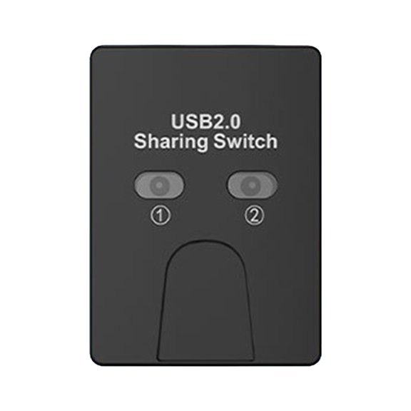 USB2.0 Manual Switching Hubs Printer Sharing Device 2 in 1 Out USB Selectors KVM Hubs Adapter