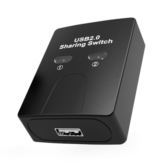 USB2.0 Manual Switching Hubs Printer Sharing Device 2 in 1 Out USB Selectors KVM Hubs Adapter