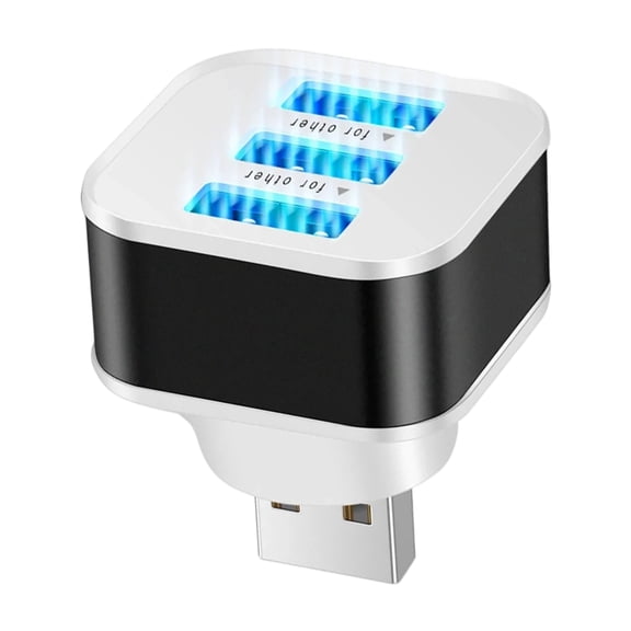 USB2.0 Multi-Port Splitter Adapter 3 Port Charging Extender For Laptop Car Mobile Devices Accessories