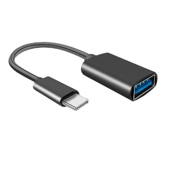 USB2.0 On The Go Adapter Cable Wire Female USB to Type C/USB 5Pin for Connecting USB Devices to Phones and Tablets
