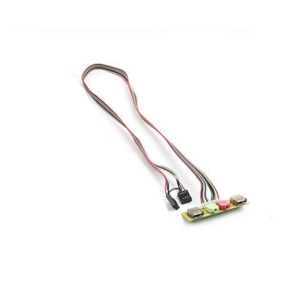 USB2.0 Port 3.5mm Front Panel Replacement for PC Computer Case Motherboard