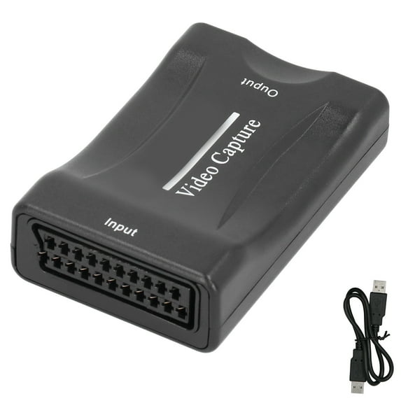 USB2.0 SCART Video Audio Frequency Capture Card Equipment Accessory Fine Workmanship
