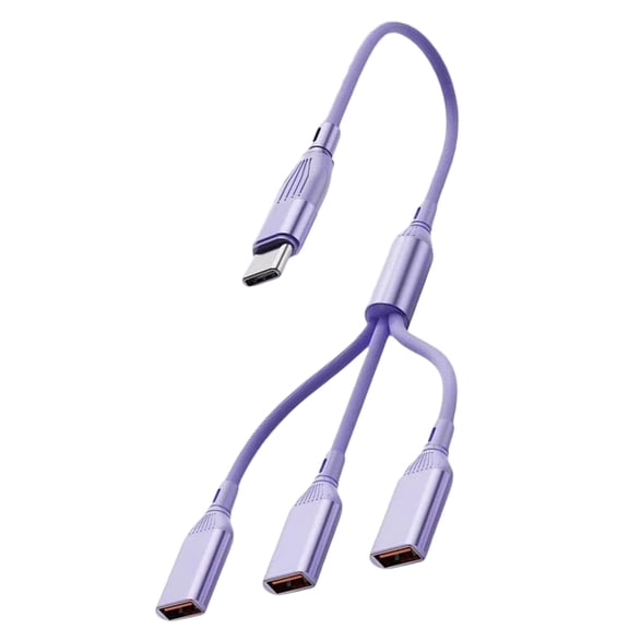 USB2.0 Splitter Adapter With Charging Port For Laptop Desktop Car Charging Expand Power Station