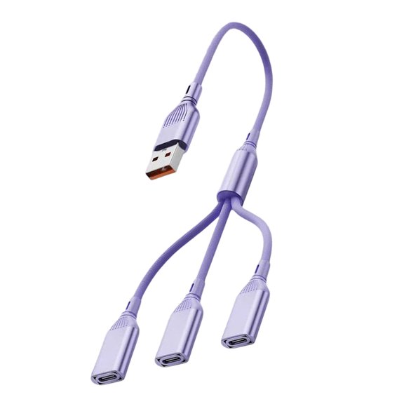 USB2.0 Splitter Adapter With Charging Port For Laptop Desktop Car Charging Expand Power Station