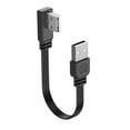 thumbnail image 1 of USB2.0 Straight Head/Elbow Data Wire Left & Right & Down & Up Angled & Straight Head Converter Cable Charging Cord, 1 of 7