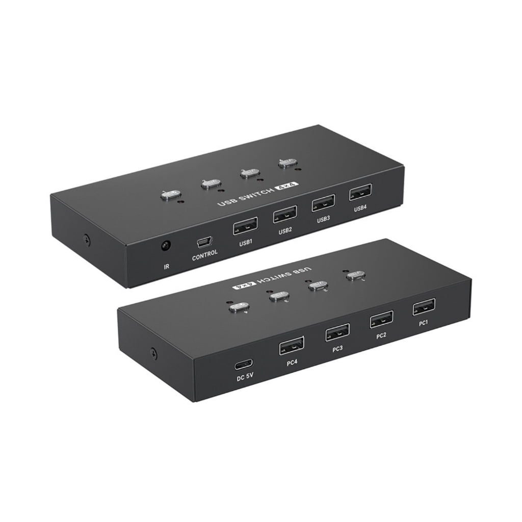 Selector In Computer USB2.0 Switcher Selector 4 Computers Sharing 4 USB Devices Switcher Hub ...