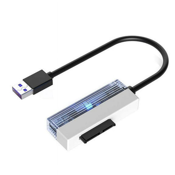 USB2.0 To 6P+7P Cable To USB 2.0 Adapter Cable for Laptop CD-ROM DVD-ROM ODD Adapter Converter,1 x USB2.0 to Adapter
