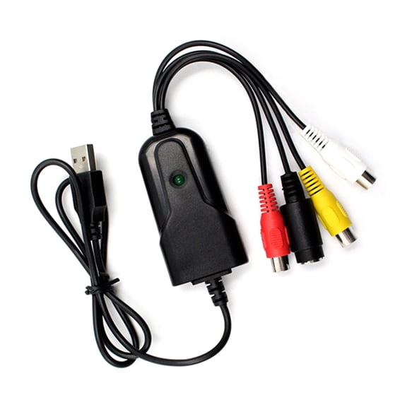 USB2.0 Video Converter Card Video Grabber Convert USB2.0 to Signals Recording For Multiple Devices Easy to Use