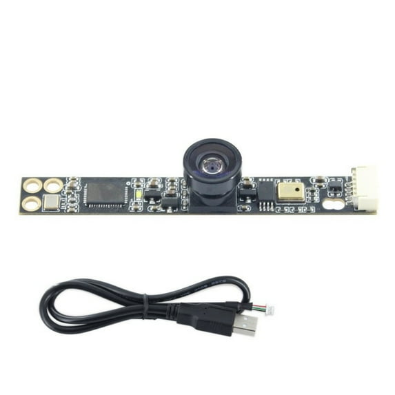 USB2.0 Webcam Camera Module with Microphone Fixed Focusing GC2145 USB Camera Module for Laptops Industrial Control